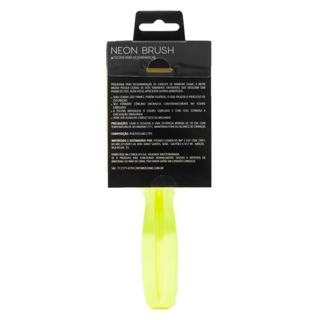 Escova-para-Desembaraçar-Océane-Neon-Brush---Amarelo-1-Un--4