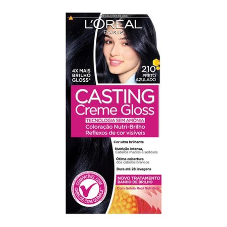 L'Oréal-Paris-Coloração-Casting-Creme-Gloss-Kit---210-Preto-Azulado-Kit--2