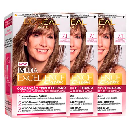 L’Oréal-Paris-Coloração-Imédia-Excellence-Kit---7.1-Louro-Acinzentado-Kit--1