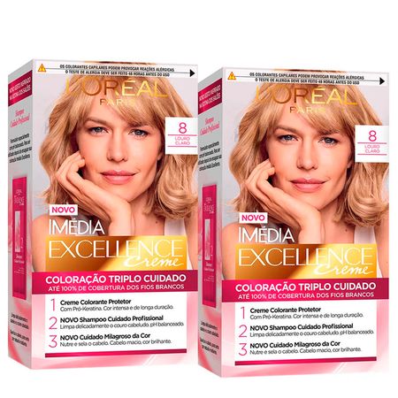 L'Oréal-Paris-Coloração-Imédia-Excellence-Kit---8-Louro-Claro-Kit--1