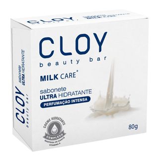 Sabonete em Barra Cloy Beauty Bar Milk Care - 80g Menor preço em Sabonete em Barra Cloy Beauty Bar Milk Care - 80g