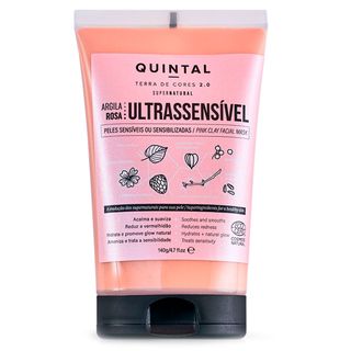 Máscara de Argila Rosa Ultrassensível Quintal Terra de Cores - 140g Menor preço em Máscara de Argila Rosa Ultrassensível Quintal Terra de Cores - 140g