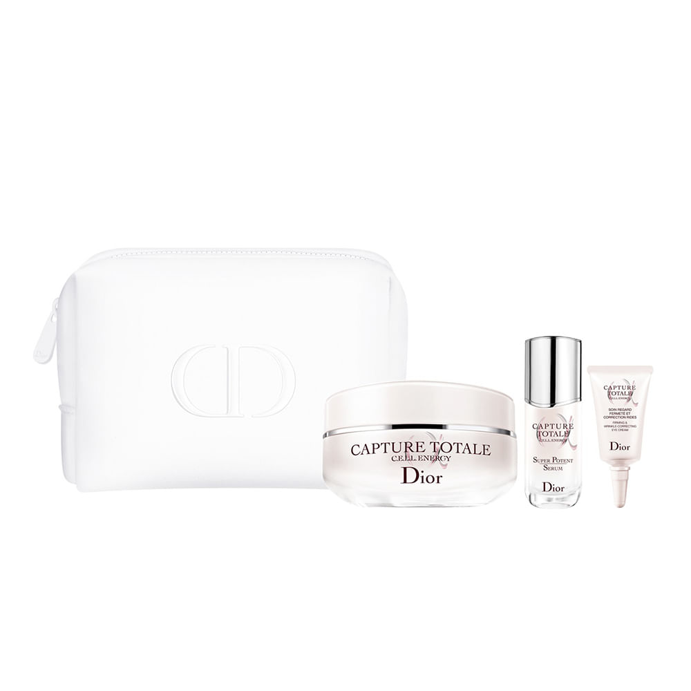 Kit Dior Care Capture Totale – Sérum + Creme Facial + Creme Kit Dior Care Capture Totale – Sérum + Creme Facial + Creme