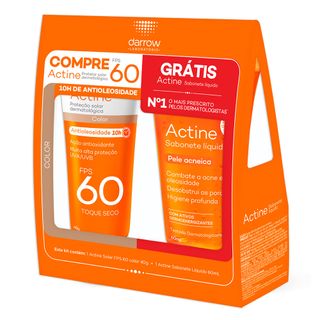 Darrow Actine Kit – Protetor Solar + Sabonete Líquido Menor preço em Darrow Actine Kit – Protetor Solar + Sabonete Líquido