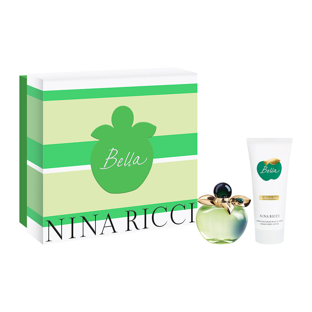 Kit Nina Ricci Les Belles - Bella EDT 80ml + Body Lotion