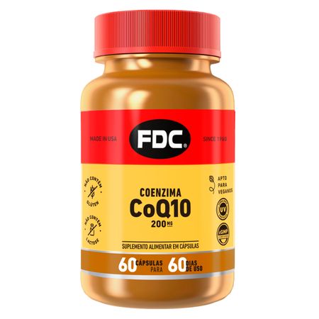 Coenzima Q10 FDC - Suplemento Alimentar - 60 Caps