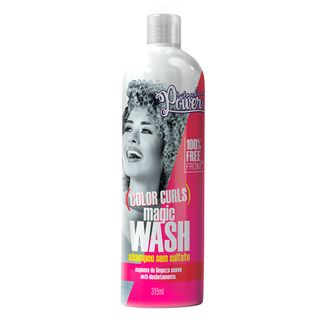 Soul Power Color Curls Magic Wasch Shampoo - 315ml Menor preço em Soul Power Color Curls Magic Wasch Shampoo - 315ml