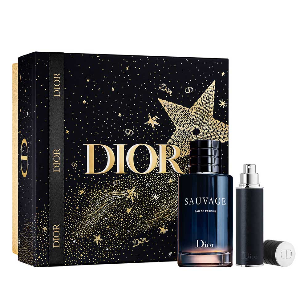 Kit Dior Sauvage – Perfume Masculino EDP + Travel Spray - Época