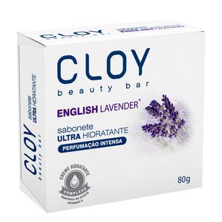 Sabonete em Barra Cloy Beauty Bar English Lavander - 80g Menor preço em Sabonete em Barra Cloy Beauty Bar English Lavander - 80g