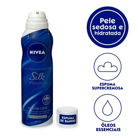 Espuma-de-Banho-NIVEA---Silk-Mousse-Creme-Care-200ml--3