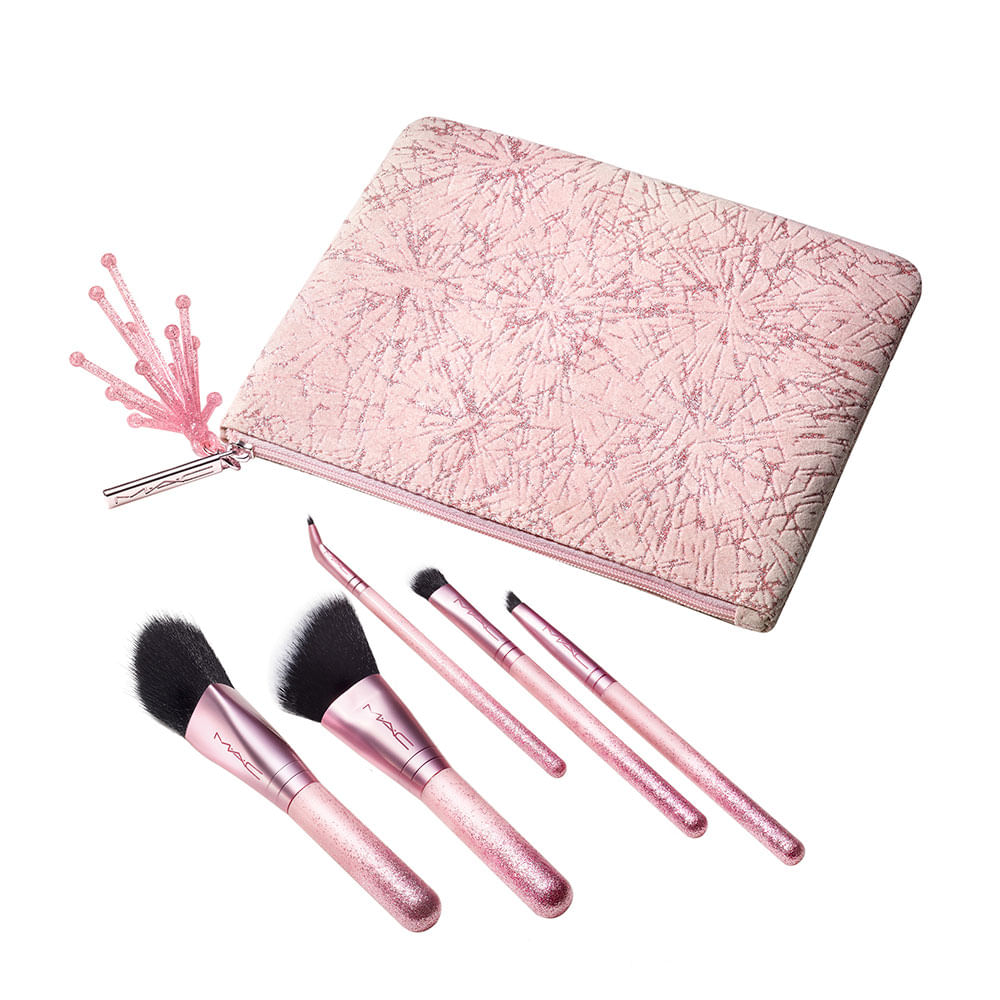 Kit Sparkler Starter Brushes MAC - 5 Pincéis - Época Cosméticos