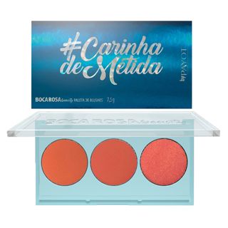 Paleta de Blush Boca Rosa by Payot - #CarinhaDeMetida - 1Un Menor preço em Paleta de Blush Boca Rosa by Payot - #CarinhaDeMetida - 1Un