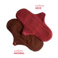 Mini Absorvente de Pano Korui – Fogo Linha Conforto Natural 1Un