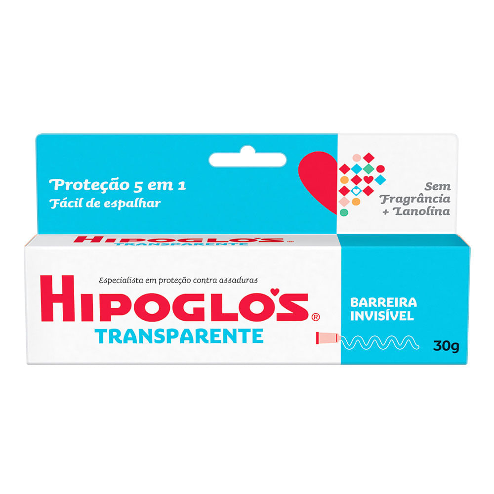 Hipoglós Transparente Creme Preventivo De Assaduras