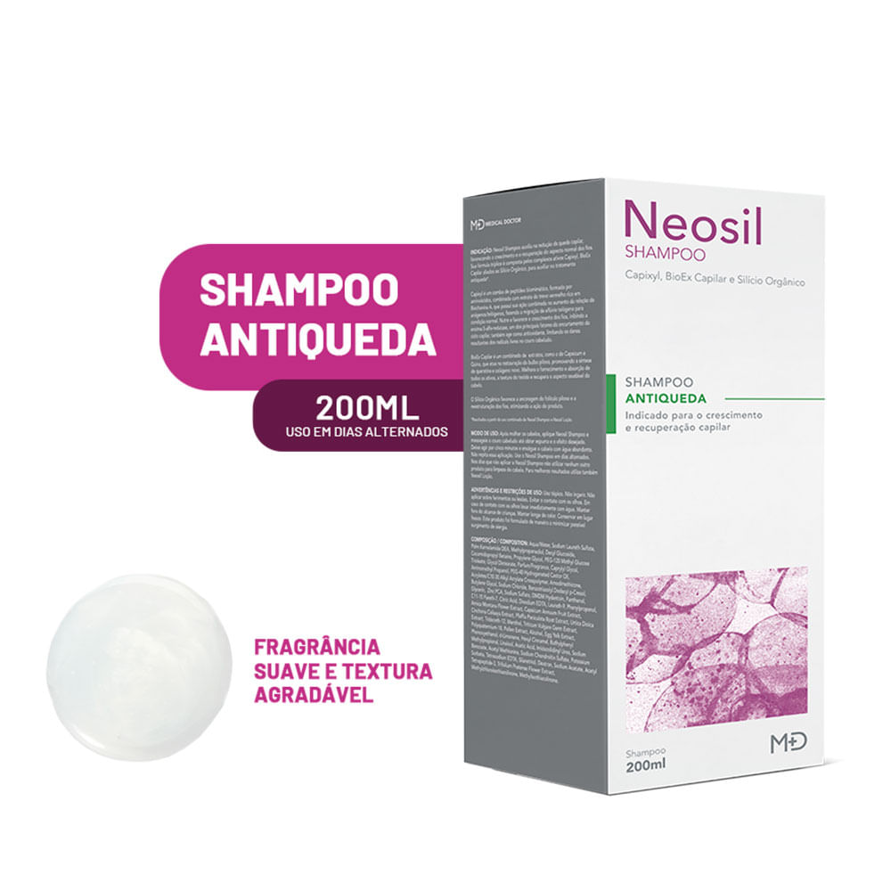 Under Skin Neosil – Shampoo Antiqueda - 200ml