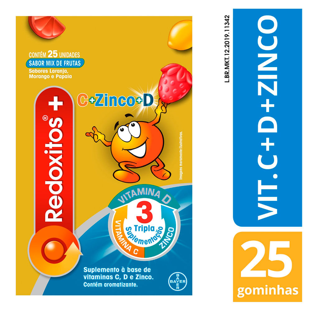 Redoxitos+ Vitamina C, D e Zinco
