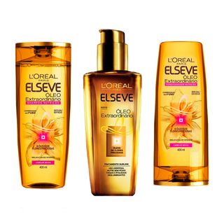 L'Oréal Paris Elseve Óleo Extraordinário Kit - Shampoo + Condicionador + Tratamento