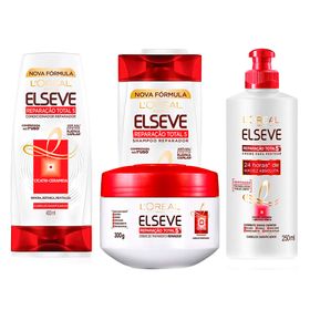elseve-reparacao-total-5-kit-shampoo-condicionador-creme-de-pentear-tratamento