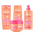 L'Oréal Paris Elseve Longo dos Sonhos Kit - Shampoo + Condicionador + Creme para pentear + Tratamento Kit