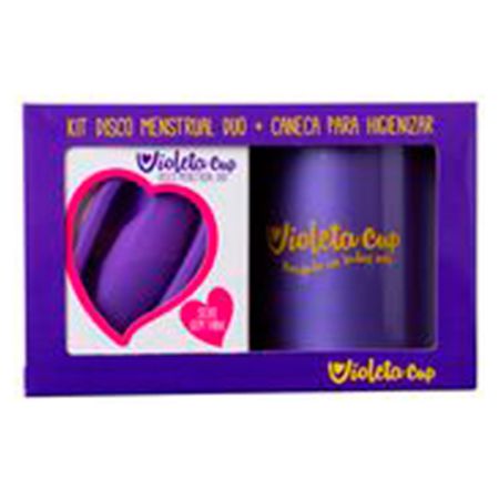Ofertas de Coletor Menstrual Violeta Cup tipo B, 40g, rosa, +