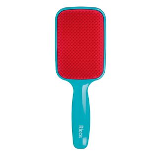 Escova de Cabelo Ricca Raquete Para Desembaraçar - Blue