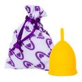 Violeta Cup Coletor Menstrual Kit – Coletor Menstrual Tipo B Amarelo + Caneca Kit