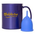 Violeta Cup Coletor Menstrual Kit – Coletor Menstrual Tipo A Azul + Caneca Kit