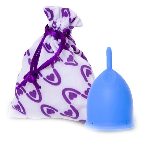 Violeta Cup Coletor Menstrual Kit – Coletor Menstrual Tipo B Azul + Caneca  - Época Cosméticos