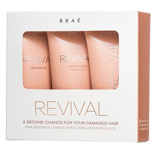 Braé Revival Travel Size Kit – Shampoo + Condicionador + Máscara Menor preço em Braé Revival Travel Size Kit – Shampoo + Condicionador + Máscara