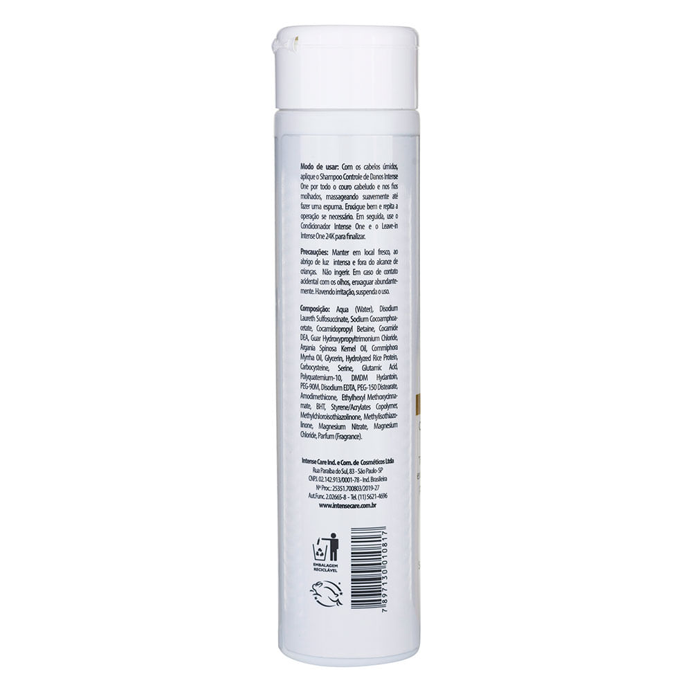 C.Kamura Intense One Controle de Danos – Shampoo