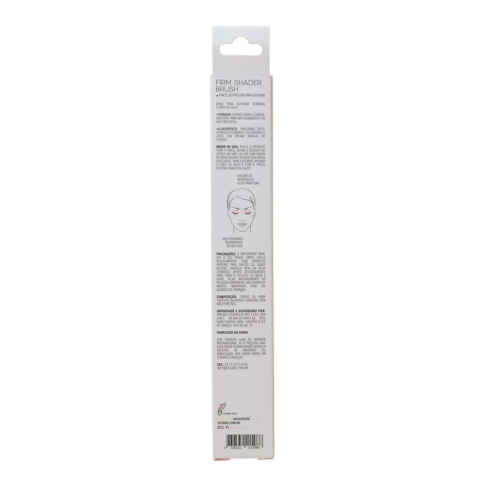 Pincel de Maquiagem para Esfumar Océane – Firm Shader Brush OCN