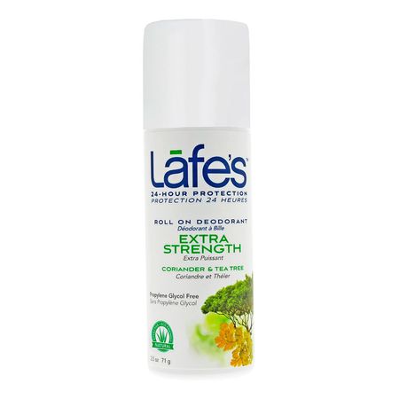 Desodorante Natural Roll On Lafe's Extra Strength - 1Un