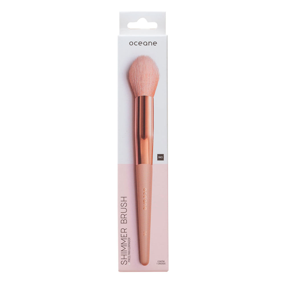 Pincel de Maquiagem Para Iluminador Océane - Shimmer Brush OCN6