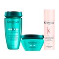 Kérastase Resistance Extentioniste + Fresh Affair Kit - Shampoo + Máscara + Shampoo a Seco Kit