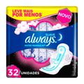 Absorvente Externo com Abas Always – Noites Tranquilas Cobertura Suave 32Un