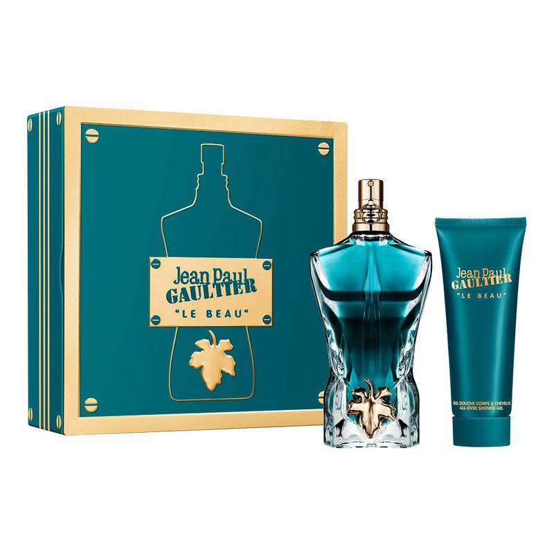 Kit Le Beau Jean Paul Gaultier - Perfume Masculino EDT + Gel de