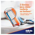 Carga para Barbear Gillette Fusion 5 4Un