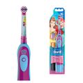 Oral-B Disney Princesas Kit – Escova Elétrica + 2 Pilhas AA Kit