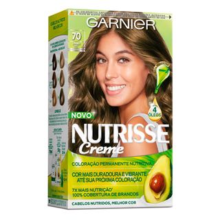 Coloração Nutrisse Garnier - 70 Mel Menor preço em Coloração Nutrisse Garnier - 70 Mel