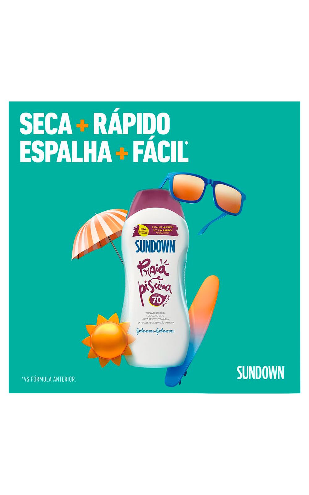 Foto 3 - Protetor Solar Sundown Praia e Piscina- FPS70 - 200ml