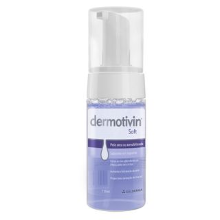 Espuma de Limpeza Facial para Pele Seca ou Sensibilizada Dermotivin Soft