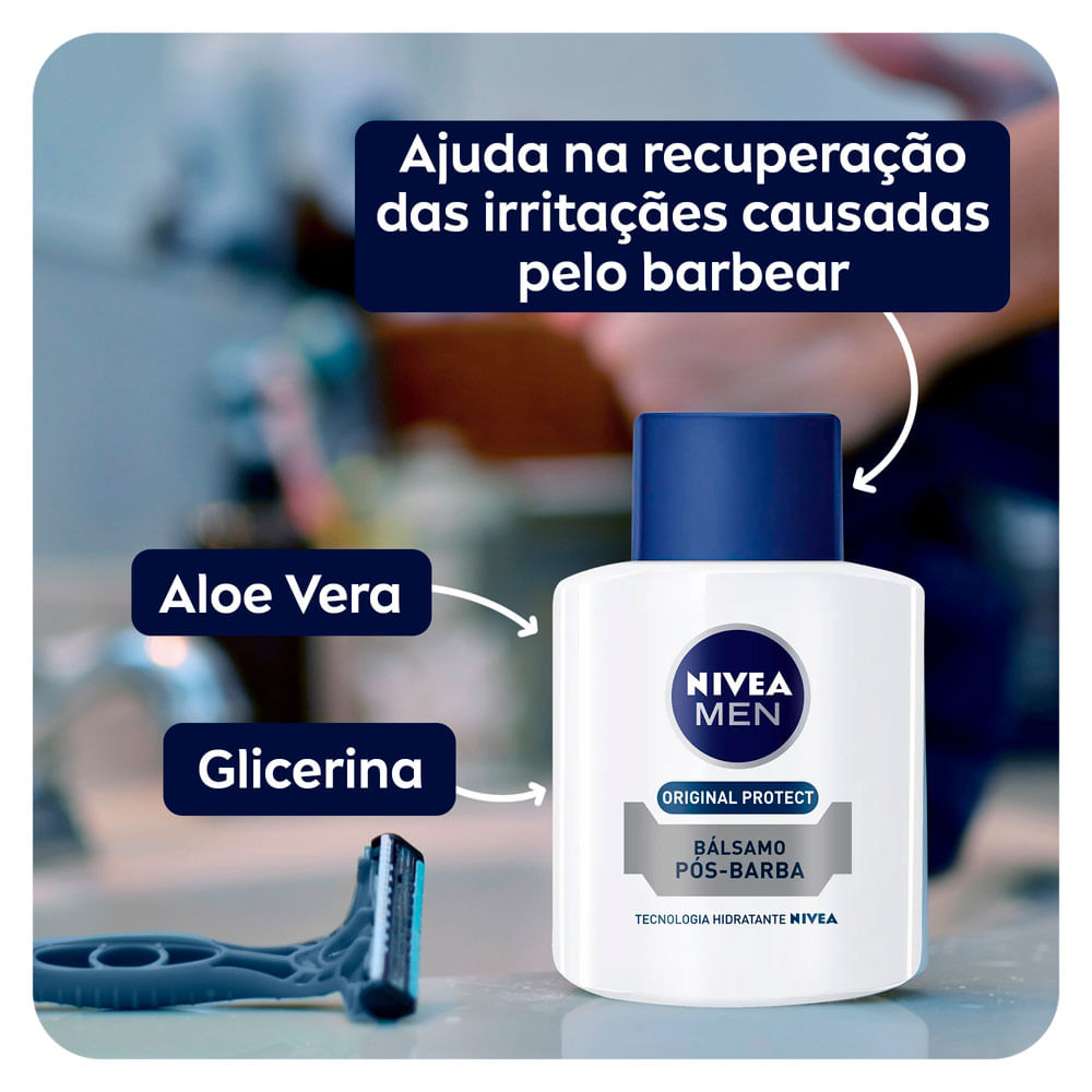 NIVEA MEN Bálsamo Pós Barba Original Protect