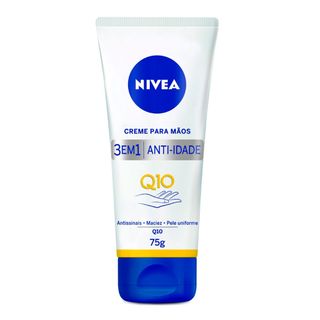 Creme para as Mãos Nivea Q10 Plus Antiidade - 75g Menor preço em Creme para as Mãos Nivea Q10 Plus Antiidade - 75g