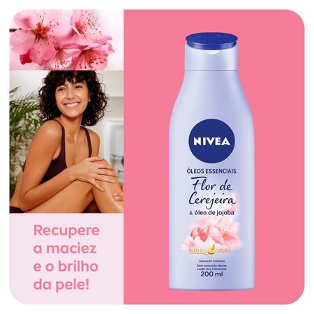 NIVEA-Loção-Hidratante-Óleos-Essenciais-Flor-de-Cerejeira-&-Óleo-de-Jojoba-200ml--2