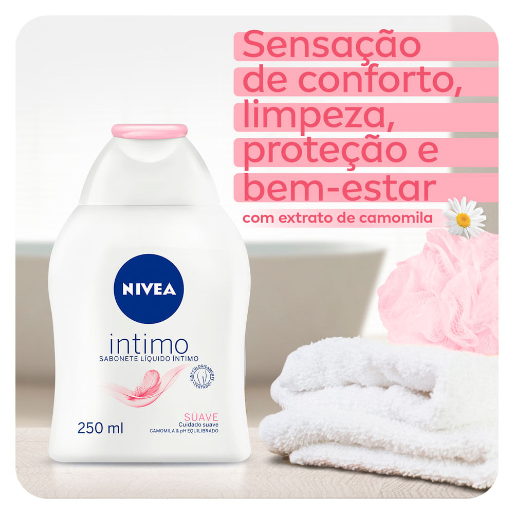 NIVEA Sabonete Líquido Íntimo Suave