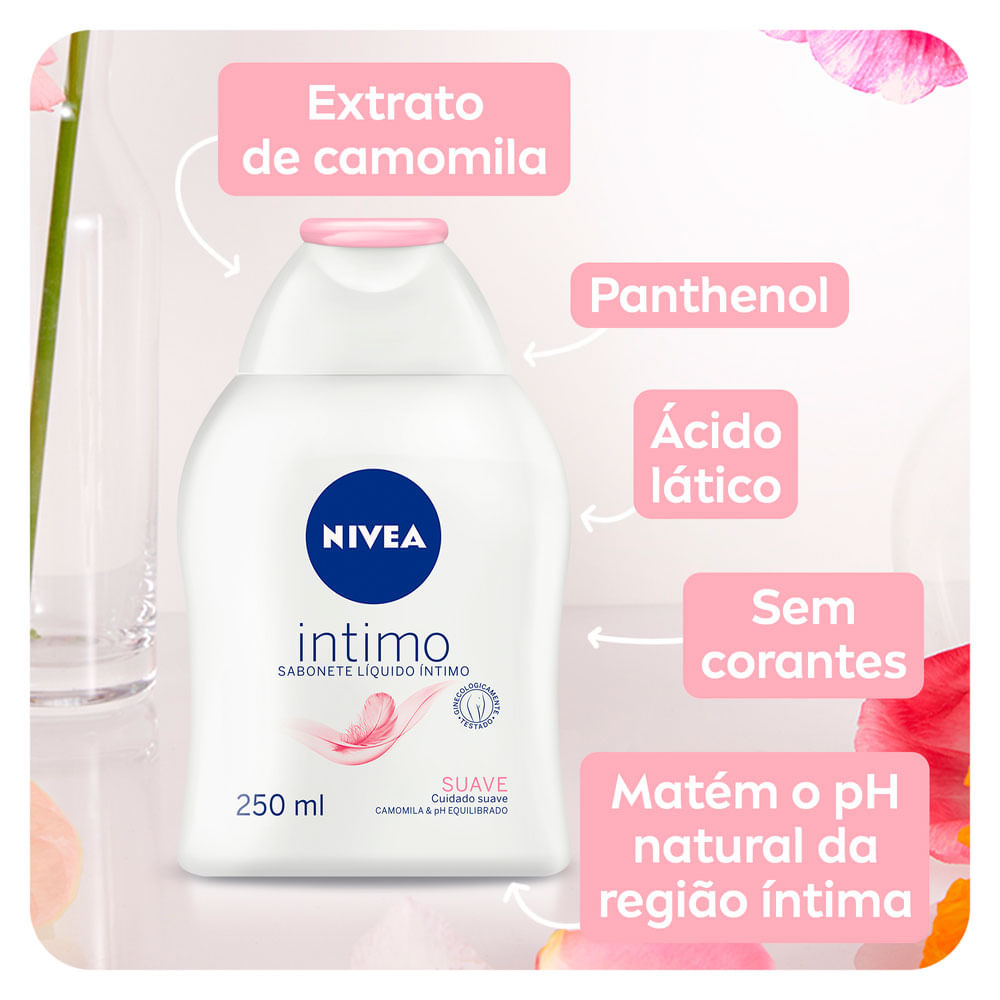 NIVEA Sabonete Líquido Íntimo Suave