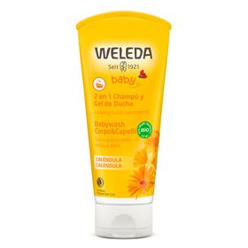 Calendula-Body-Wash-para-o-Bebe-Weleda---Shampoo-e-Gel-de-Banho---200ml-2