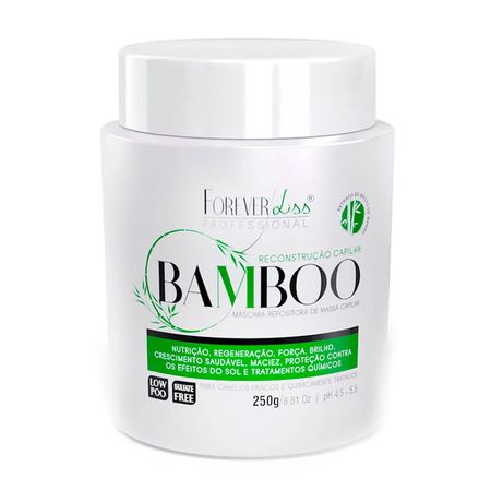 Forever-Liss-Bamboo-Regeneradora-Máscara-Reconstrução-Capilar-250g--1