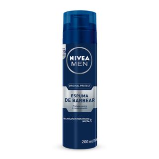 Espuma De Barbear Nivea Men Original Protect 200ml