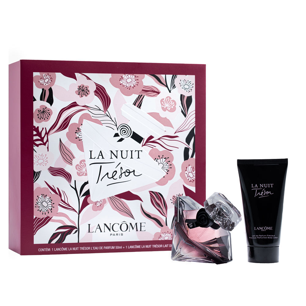 Kit Lancôme La Nuit Tresor – Perfume Feminino EDP + Loção